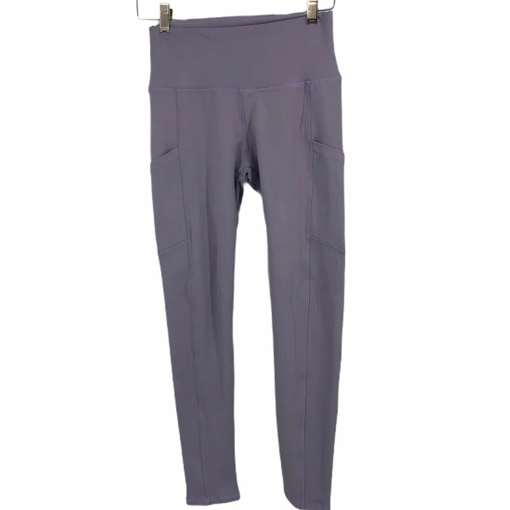 NWT The Free Yoga lilac purple leggings pockets S high waisted leggings